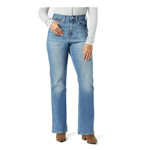 Signature by Levi Strauss & Co. Women's Heritage High Rise Kick Boot Jeans